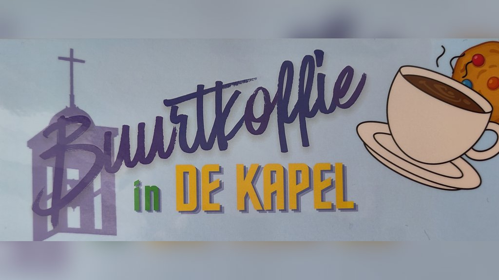Buurtkoffie in de kapel in Woerden